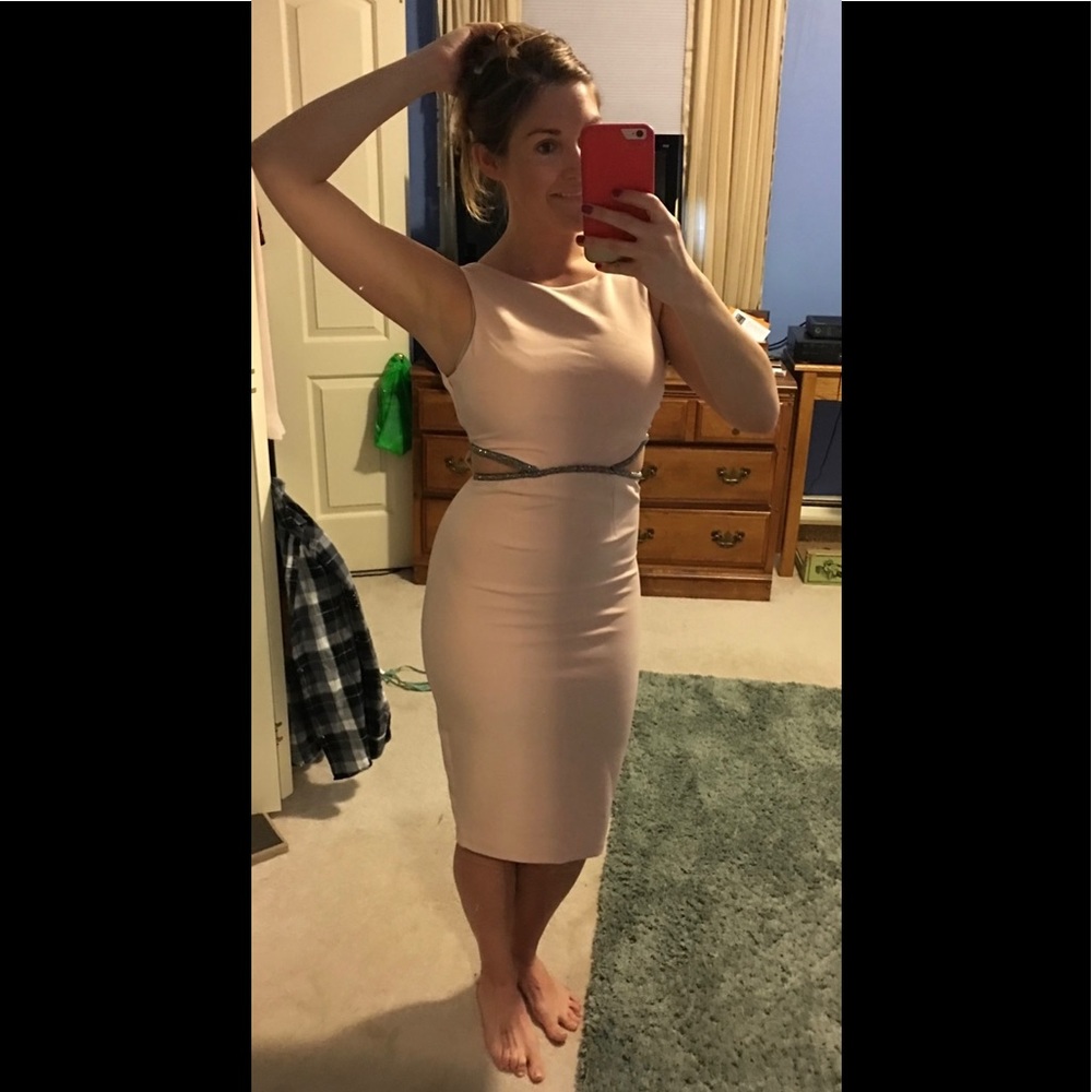 Bridesmaid or Wedding guest dress. Fitted, lightweight and comfy!